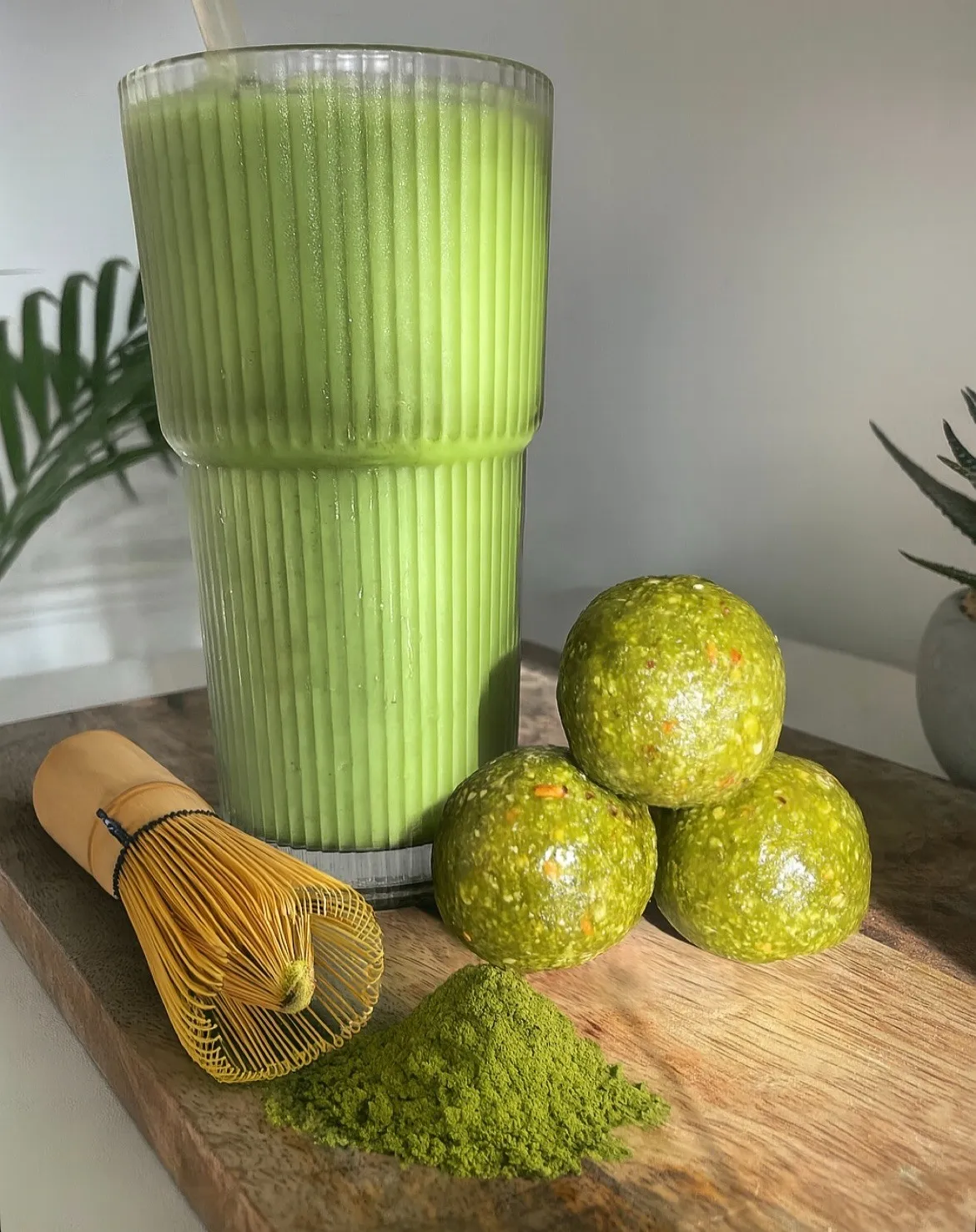 Matcha Protein Bakes